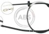 Трос ручного тормоза A4 (06-13) Лив. A.B.S. K18607 (фото 1)