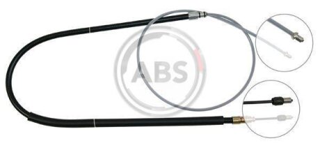 Фото трос ручного гальма E90/E91/E92/E93 (04-21) A.B.S. K19936 Трос ручного гальма E90/E91/E92/E93 (04-21) A.B.S. K19936
