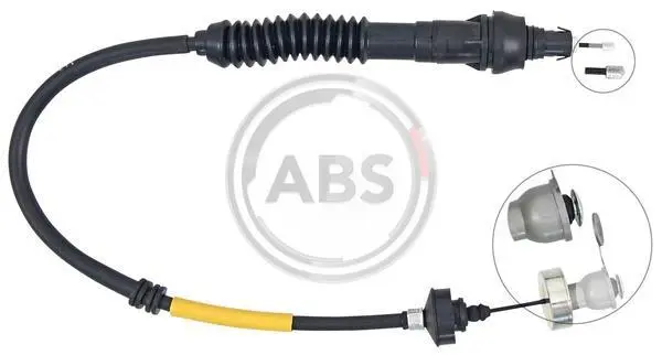 Трос зчеплення Citroen Berlingo/Peugeot Partner 1.6HDi 05- (BE4R) (з авторегул.) (865/638) A.B.S. K28075 (фото 1)