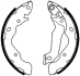 Гальмівна колодка HYUNDAI COUPE I, ELANTRA III, ELANTRA IV, HIGHWAY, LANTRA I, LANTRA II, MATRIX, TRAJET, TUCSON 1.5-2.7 10.90-12.13 ABE C00500ABE (фото 3)