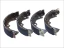Гальмівна колодка FORD TAUNUS V HYUNDAI GRACE, SONATA II, SONATA III NISSAN ALMERA I, AVENIR, BLUEBIRD, CUBE, LAUREL, PRAIRIE, PRAIRIE LIBERTY, PRAIRIE PRO, PRIMERA 1.3-2.8D 07.79-11.08 ABE C01034ABE (фото 2)