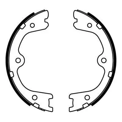 Гальмівна колодка INFINITI FX, JX, M, M37, Q50, Q60, Q70, QX60, QX70 NISSAN GT-R, MURANO I, MURANO II, MURANO III, NAVARA NP300, PATHFINDER IV 2.0-5.0 01.03- ABE C01062ABE (фото 1)