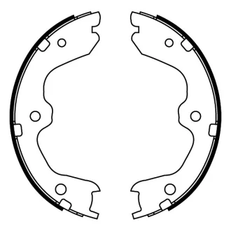 Гальмівна колодка INFINITI EX, G, M35, M45, Q60, QX50 I NISSAN 350Z, 370Z, ALTIMA, MAXIMA VI, MAXIMA VII, TEANA I, TEANA II, TEANA III 2.0-4.5 08.01- ABE C01067ABE