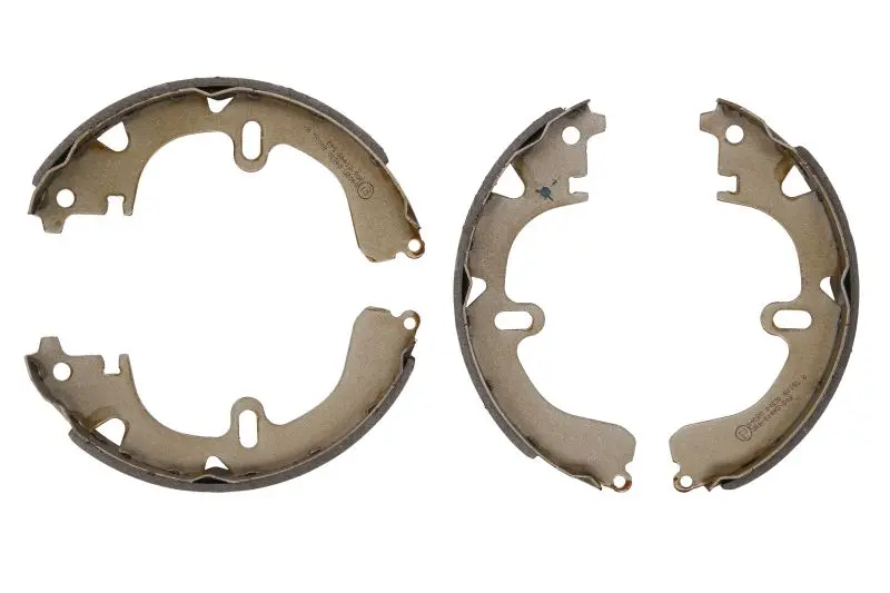 Гальмівна колодка MAZDA 323 III TOYOTA CALDINA, CAMRY, CARIBE, CARINA E VI, CARINA IV, CARINA V, CARINA VII, CELICA, COROLLA, COROLLA FX, CORONA, RAUM, SCEPTER 1.3-2.5 09.70-12.07 ABE C02001ABE (фото 1)