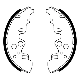 Гальмівна колодка MAZDA E 2.0/2.2D 05.85-12.03 ABE C03051ABE