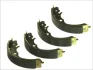 Гальмівна колодка HONDA ACCORD IV, ACCORD VI, CAPA, CIVIC VII, CIVIC VIII, CONCERTO, CR-V I, CR-V II, FR-V, HR-V SUZUKI CARRY, JIMNY 1.3-2.3 10.89- ABE C04011ABE (фото 1)
