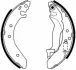 Гальмівна колодка HONDA ACCORD IV, ACCORD VI, CIVIC VI, CONCERTO, CR-V I MG ZR, ZS ROVER 200, 200 II, 25 I, 400, 400 II, 45 I, COUPE, STREETWISE 1.1-2.3 08.89-10.05 ABE C04015ABE (фото 2)