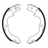 Гальмівна колодка CITROEN C-CROSSER, C-CROSSER ENTERPRISE MITSUBISHI GRANDIS, LANCER VIII, OUTLANDER II, OUTLANDER III PEUGEOT 4007 SUBARU FORESTER, IMPREZA, LEGACY III 1.5-3.6 08.00- ABE C07013ABE (фото 1)
