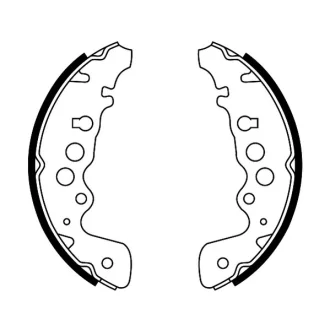 Гальмівна колодка SUZUKI CAPPUCCINO, GRAND VITARA I, GRAND VITARA II, VITARA 0.7-2.7 02.92- ABE C08018ABE