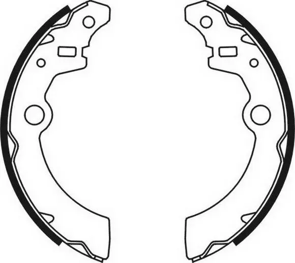 Гальмівна колодка (Sumitomo) SUZUKI ALTO VI, IGNIS I, IGNIS II, WAGON R, WAGON R+ 1.0-1.5 05.00- ABE C08021ABE (фото 1)