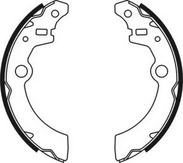 Гальмівна колодка (Sumitomo) SUZUKI ALTO VI, IGNIS I, IGNIS II, WAGON R, WAGON R+ 1.0-1.5 05.00- ABE C08021ABE