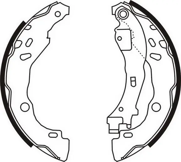 Гальмівна колодка DS DS 3 CITROEN C2, C2 ENTERPRISE, C3 I, C3 II, C3 III, C3 PLURIEL, DS3 LANCIA Y, YPSILON PEUGEOT 1007 1.1-1.6D 10.00- ABE C0C020ABE (фото 1)
