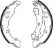 Гальмівна колодка DS DS 3 CITROEN C2, C2 ENTERPRISE, C3 I, C3 II, C3 III, C3 PLURIEL, DS3 LANCIA Y, YPSILON PEUGEOT 1007 1.1-1.6D 10.00- ABE C0C020ABE (фото 1)