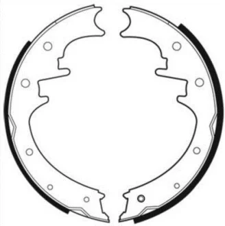 Гальмівна колодка JEEP CHEROKEE, COMANCHE, GRAND CHEROKEE I 2.1D-5.2 10.84-01.08 ABE C0Y011ABE