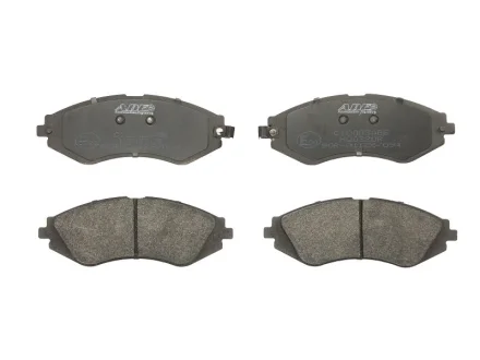 Комплект гальмівних колодок передн, CHEVROLET ASTRA, EVANDA, LACETTI, LANOS, NUBIRA, REZZO, SPARK, TRAX, VECTRA, ZAFIRA DAEWOO ARANOS, CIELO, EVANDA, LANOS, LEGANZA, LEMANS 1.2-2.5 09.90- ABE C10003ABE