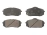 Комплект гальмівних колодок передн, HYUNDAI I40 I, I40 I CW, IX35, KONA, SONATA V, SONATA VI, SONATA VII, TUCSON KIA CADENZA I, CADENZA II, CARENS III, OPTIMA, PRO CEE\'D 1.5-Electric 09.04- ABE C10326ABE (фото 1)