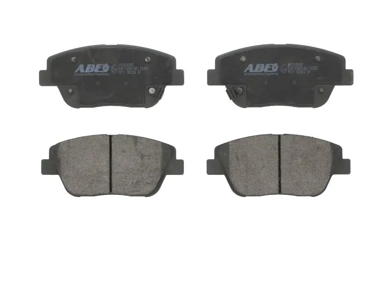 Комплект гальмівних колодок передн, HYUNDAI GRANDEUR, SONATA VI KIA OPTIMA 1.7D-3.0 06.10-12.17 ABE C10335ABE (фото 1)
