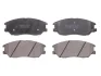 Комплект гальмівних колодок передн, HYUNDAI EQUUS / CENTENNIAL, GRACE, TERRACAN, XG KIA OPIRUS SSANGYONG KYRON, RODIUS I, RODIUS II SUZUKI IGNIS II 1.5-4.5 06.98- ABE C10337ABE (фото 1)