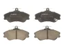 Комплект гальмівних колодок передн, HYUNDAI GRACE, H-1 / STAREX, H100, PORTER 2.4/2.5D/2.6D 07.93-12.04 ABE C10500ABE (фото 1)