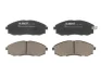 Комплект гальмівних колодок передн, HYUNDAI H-1, H-1 / STAREX, H100 2.4/2.5D/2.6D 06.97- ABE C10506ABE (фото 1)