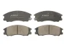 Комплект гальмівних колодок передн, HYUNDAI TERRACAN LEXUS IS II 2.5D/2.9D/3.5 11.01-03.13 ABE C10512ABE (фото 1)