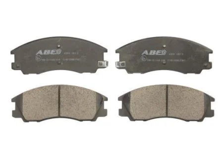 Комплект гальмівних колодок передн, HYUNDAI TERRACAN LEXUS IS II 2.5D/2.9D/3.5 11.01-03.13 ABE C10512ABE