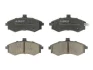 Комплект гальмівних колодок передн, HYUNDAI ELANTRA III, MATRIX KIA CERATO I 1.5D-2.0D 06.00-08.10 ABE C10515ABE (фото 1)