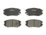 Комплект гальмівних колодок передн, HONDA CIVIC VIII HYUNDAI GRANDEUR, I30, IX35, SONATA V, SONATA VI, TUCSON KIA MAGENTIS II, OPIRUS, SPORTAGE II 1.6-3.8 09.04-10.16 ABE C10517ABE (фото 3)