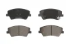 Комплект гальмівних колодок передн, HYUNDAI ELANTRA V, GRANDEUR, I30, IONIQ, SANTA FÉ II KIA CEE\'D, CEED, CERATO IV, CERATO KOUP III, PRO CEE\'D 1.0-Electric 01.07- ABE C10535ABE (фото 1)