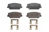 Комплект гальмівних колодок передн, HYUNDAI I30, IX35, KONA KIA OPTIMA, XCEED 1.0-2.0D 08.09- ABE C10537ABE (фото 1)