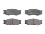 Комплект гальмівних колодок передн, INFINITI M30 LDV CUB NISSAN 300ZX, ALMERA I, AVENIR, BLUEBIRD, CABSTAR, CABSTAR E, CEDRIC, LAUREL, NAVARA, NAVARA NP300, PATROL III/1 1.2-4.0 06.80- ABE C11011ABE (фото 1)