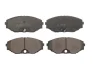 Комплект гальмівних колодок передн, INFINITI J30, Q45 I NISSAN ALTIMA, AVENIR, CEDRIC, CEFIRO III, CUBE, MAXIMA / MAXIMA QX IV, MAXIMA / MAXIMA QX V, MICRA III, NOTE 1.2-4.5 01.89-12.12 ABE C11065ABE (фото 1)