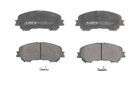 Комплект гальмівних колодок передн, NISSAN QASHQAI II, X-TRAIL, X-TRAIL III RENAULT KADJAR, KOLEOS II 1.2-2.5 11.13- ABE C11102ABE