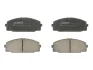 Комплект гальмівних колодок передн, TOYOTA CENTURY, DYNA, DYNA 150, DYNA 200, DYNA 400, GRANVIA, HIACE / COMMUTER V, HIACE III, HIACE IV, HIACE V, HILUX IV, HILUX V, PASEO 1.5-4.6D 10.82- ABE C12048ABE (фото 1)