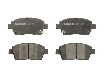 Комплект гальмівних колодок передн, TOYOTA ALLION I, ALTEZZA, BB I, BB II, BREVIS, CALDINA, CELICA, COROLLA, COROLLA VERSO, CROWN, ECHO, IQ, ISIS, IST, MARK II IX, MARK X I 1.0-3.0 05.97- ABE C12086ABE