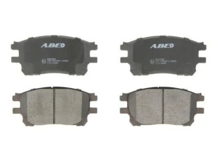 Комплект гальмівних колодок передн, TOYOTA GAIA, HARRIER, MARK II, NADIA, PREVIA II 2.0-3.0 08.96-02.06 ABE C12114ABE