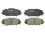 Комплект гальмівних колодок передн, PONTIAC VIBE TOYOTA ALLION II, AURIS, CAMRY, COROLLA, MARK X ZIO I, MIRAI, NOAH/VOXY, PREMIO, PRIUS C, PRIUS PLUS, RACTIS, RAV 4 III 1.0-Electric 09.05- ABE C12122ABE (фото 2)