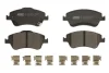 Комплект гальмівних колодок передн, TOYOTA ALLION II, AURIS, BB I, COROLLA, MARK X ZIO I, NOAH/VOXY, PREMIO, RAV 4 III, URBAN CRUISER, VERSO, VERSO S 1.3-3.5 03.00- ABE C12131ABE-P (фото 1)