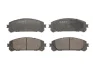 Комплект гальмівних колодок передн, LEXUS ES, NX, NX II, RX TOYOTA BZ4X, CAMRY, HIGHLANDER, HIGHLANDER / KLUGER, PREVIA III, RAV 4 IV, RAV 4 V, SIENNA 2.0-Electric 01.06- ABE C12135ABE (фото 1)