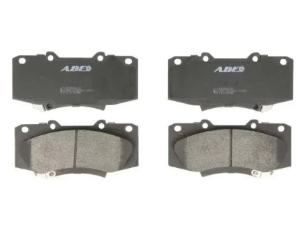 Комплект гальмівних колодок передн, TOYOTA FORTUNER, HILUX VII, HILUX VIII 2.4D-3.0D 06.04- ABE C12136ABE