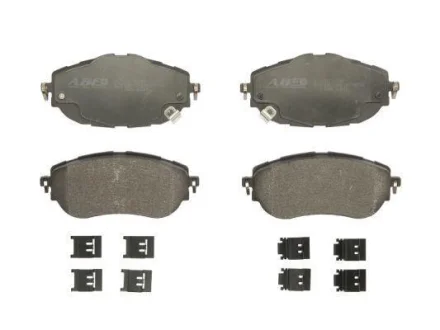 Комплект гальмівних колодок передн, TOYOTA AURIS, COROLLA 1.2-1.8H 07.10-08.19 ABE C12139ABE