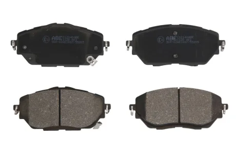 Комплект гальмівних колодок передн, TOYOTA C-HR, COROLLA 1.2-2.0H 10.16- ABE C12140ABE