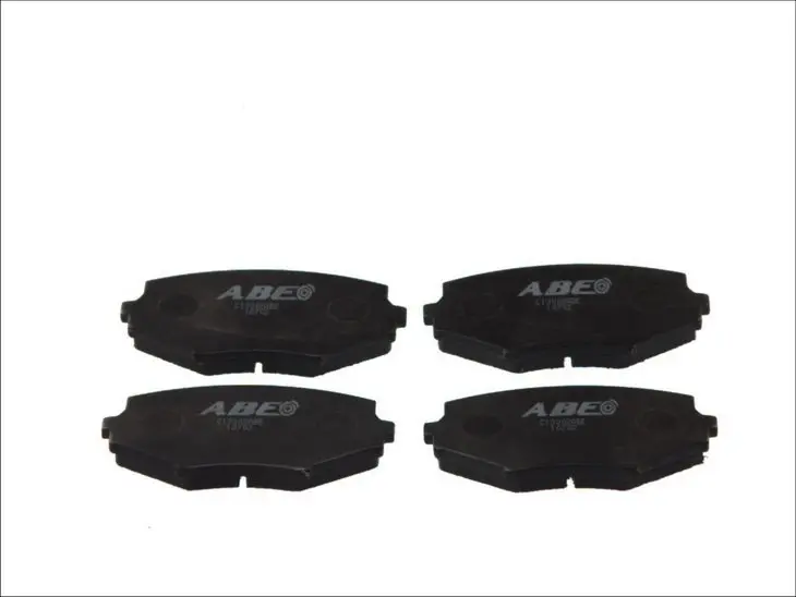 Комплект гальмівних колодок передн, MAZDA 323 S VI, 6, MX-5 I, MX-5 II 1.6/1.8/2.3 05.90-10.05 ABE C13002ABE (фото 1)