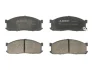 Комплект гальмівних колодок передн, FORD ECONOVAN KIA BESTA, BONGO, K2500, K2700 MAZDA E 1.4-2.9D 01.83- ABE C13025ABE (фото 1)
