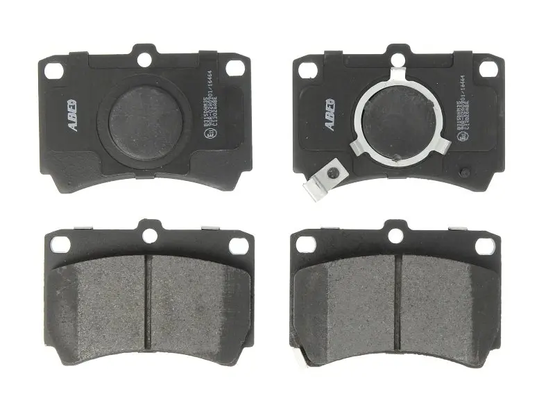 Комплект гальмівних колодок передн, KIA RIO I MAZDA 323 II, 323 III 1.1-1.7D 11.80-02.05 ABE C13026ABE (фото 1)