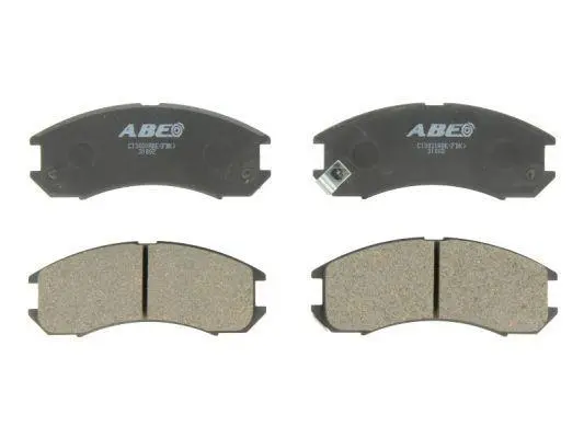 Комплект гальмівних колодок передн, FORD USA PROBE I MAZDA 323 F VI, 323 S VI, 626 II, 626 III 1.6-3.0 03.83-05.04 ABE C13031ABE (фото 1)