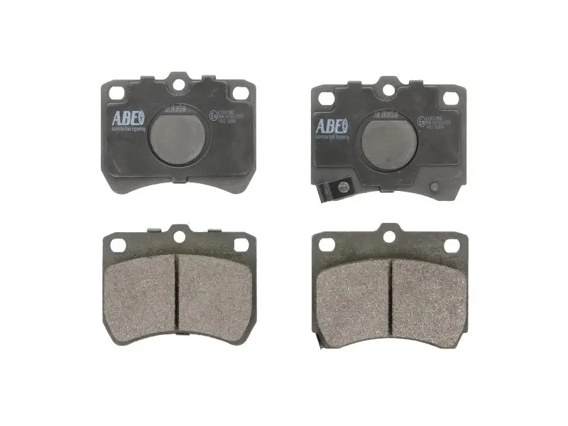 Комплект гальмівних колодок передн, FORD FIESTA III KIA PRIDE MAZDA 121 I 1.0-1.5 10.87-09.01 ABE C13032ABE (фото 1)