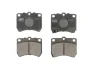 Комплект гальмівних колодок передн, FORD FIESTA III KIA PRIDE MAZDA 121 I 1.0-1.5 10.87-09.01 ABE C13032ABE (фото 1)