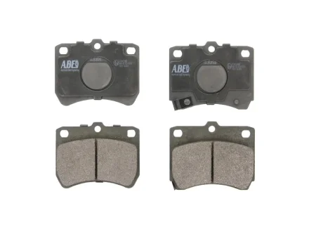 Комплект гальмівних колодок передн, FORD FIESTA III KIA PRIDE MAZDA 121 I 1.0-1.5 10.87-09.01 ABE C13032ABE