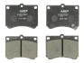 Комплект гальмівних колодок передн, FORD USA ESCORT MAZDA 121 I, 323 C IV, 323 C V, 323 F IV, 323 F V, 323 F VI, 323 III, 323 P V, 323 S IV, 323 S V, 323 S VI, MX-3 1.5-2.0D 11.86-05.04 ABE C13035ABE (фото 1)
